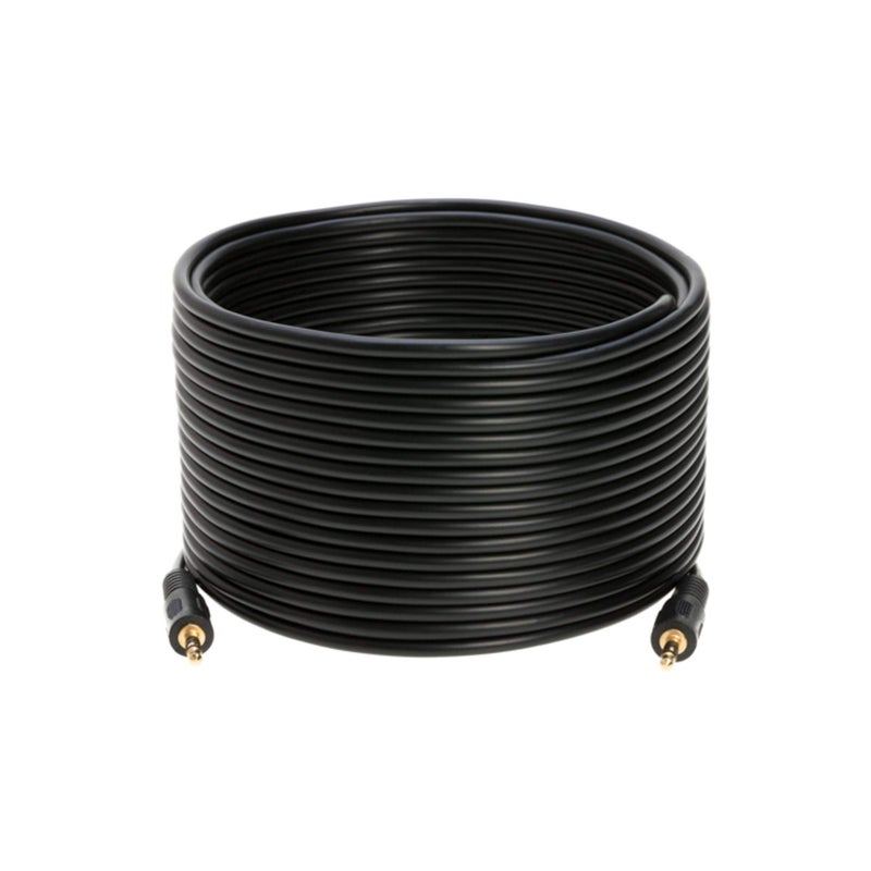 WireZee 3.5mm to 3.5mm Male Audio Stereo Cable - 3ft, 6ft, 12ft, 25ft, 50ft, 100ft (100FT) - Image 2